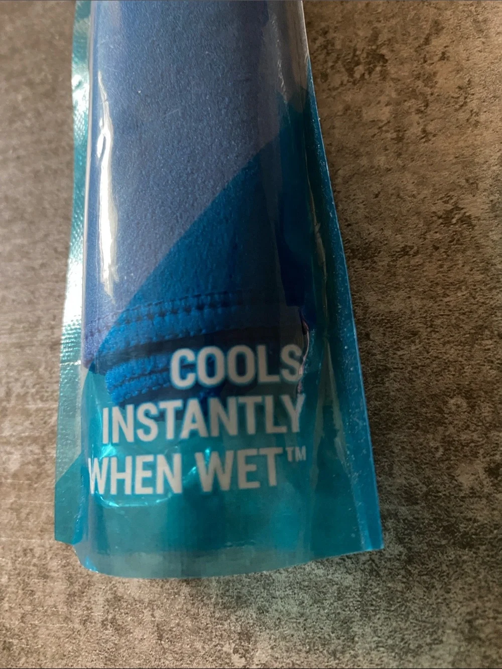 Mission Reusable Instant Cooling Towel - Blue